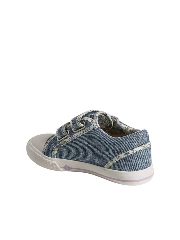 vertbaudet Sneakers "Besty" in Weiß/ Blau - 2