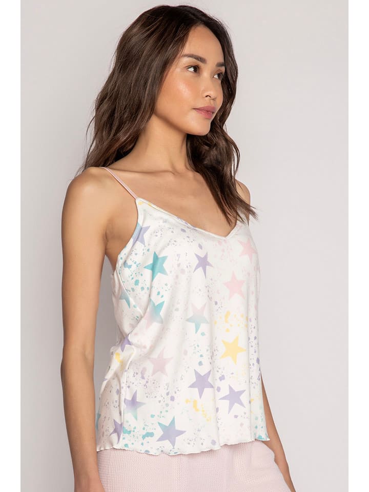 PJ Salvage Pyjama-Oberteil in Weiß - 2