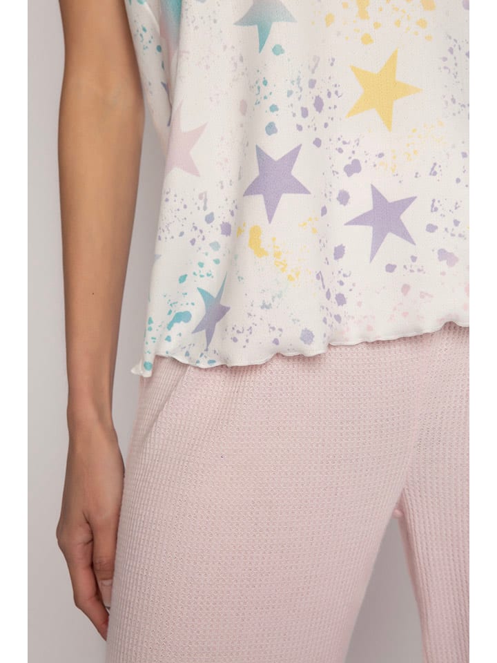 PJ Salvage Pyjama-Oberteil in Weiß - 3