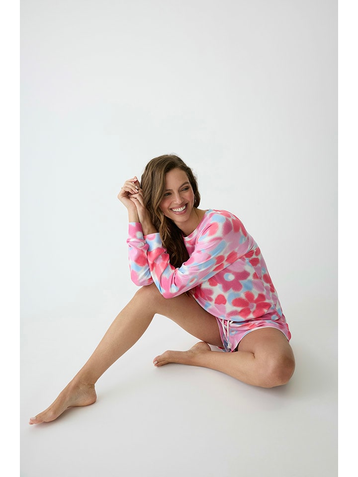 PJ Salvage Pyjama-Oberteil in Bunt - 3