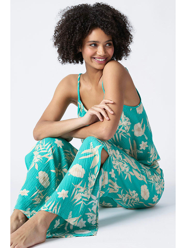 PJ Salvage Pyjama-Hose in Türkis - 4
