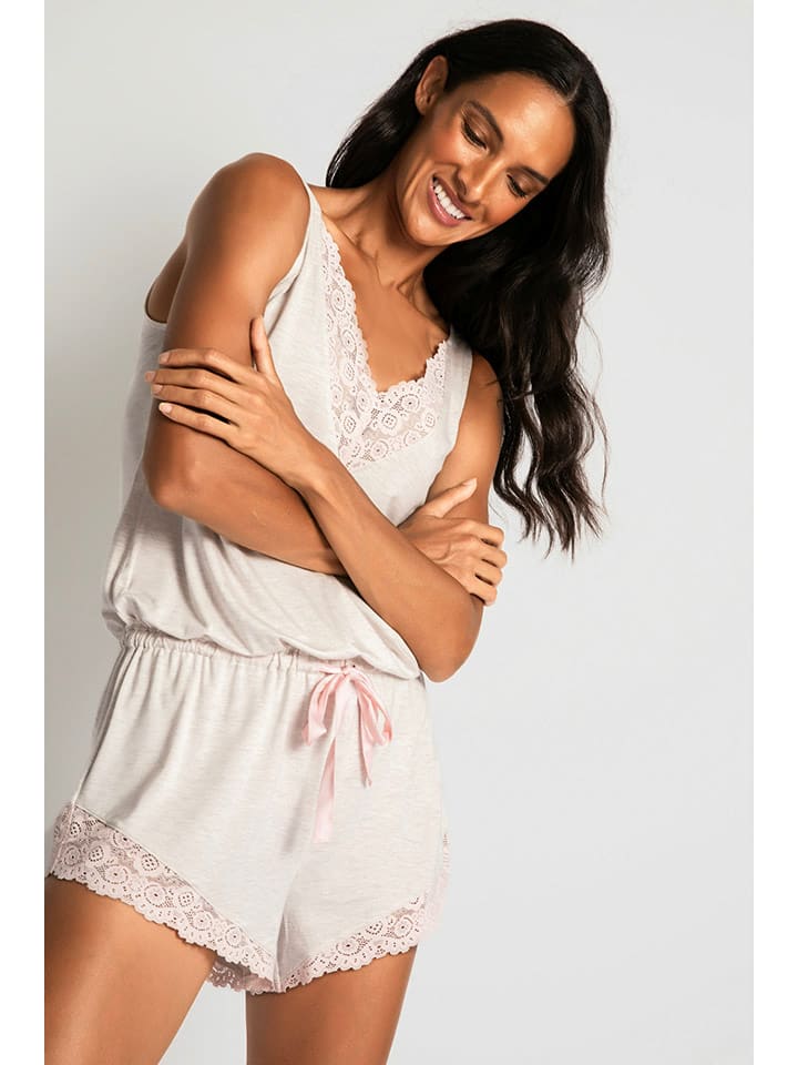 PJ Salvage Pyjama-Jumpsuit in Beige - 6