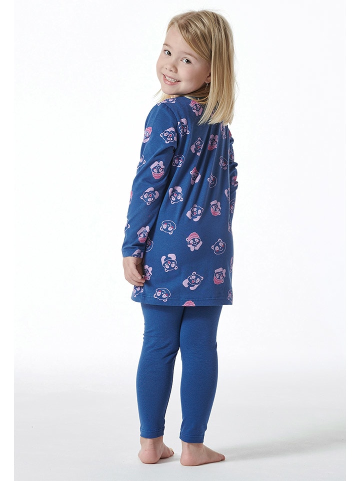 Schiesser Pyjama in Blau - 2