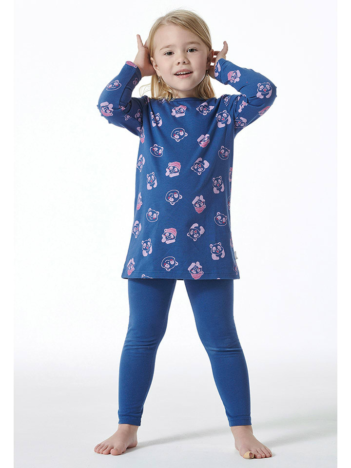 Schiesser Pyjama in Blau - 3