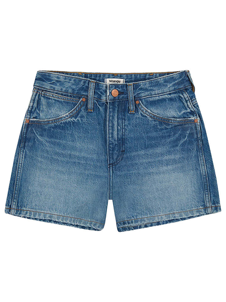 Wrangler Jeans-Shorts in Blau - 4