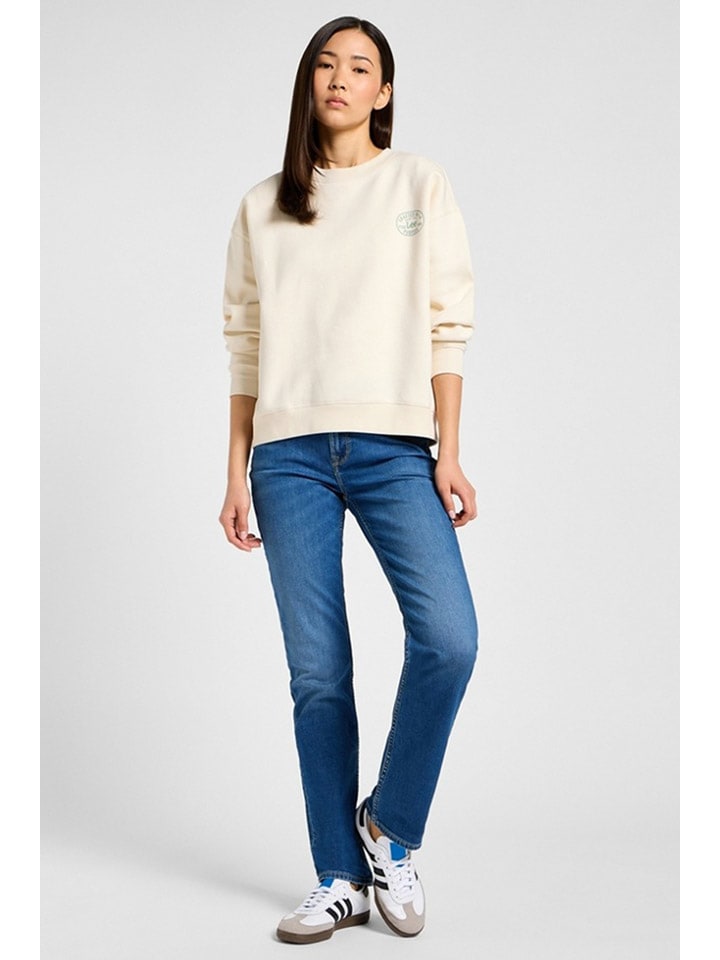 Lee Sweatshirt in Creme - 2