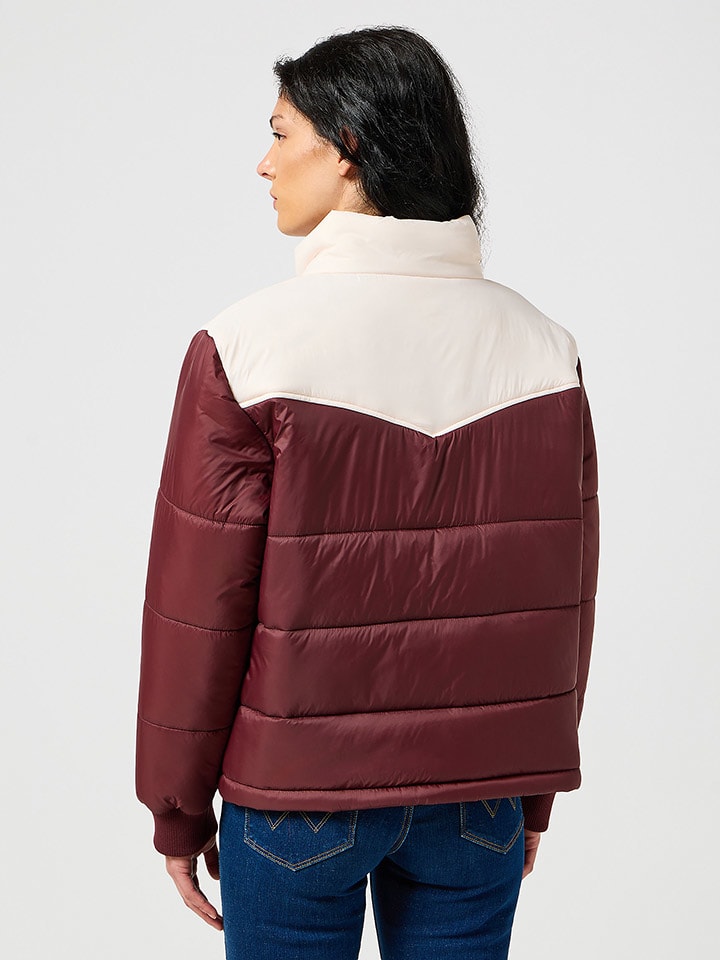 Wrangler Übergangsjacke in Bordeaux - 2