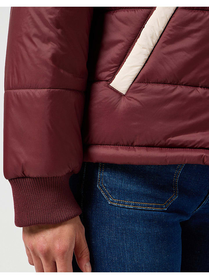 Wrangler Übergangsjacke in Bordeaux - 3