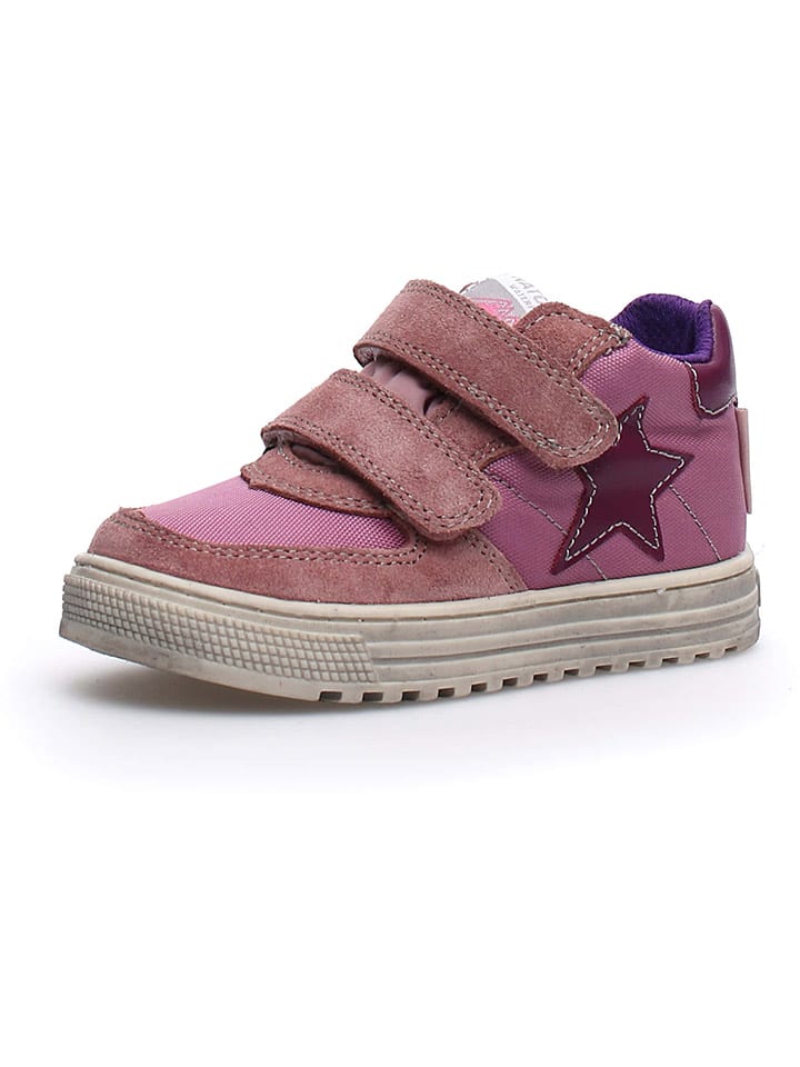 Naturino Leder-Sneakers "Hess" in Lila - 5