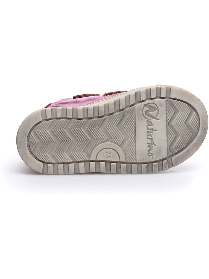 Naturino Leder-Sneakers "Hess" in Lila - 6