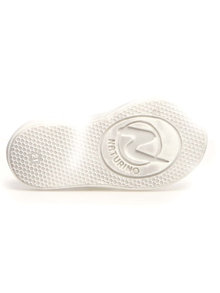 Naturino Leder-Sneakers "Korey" in Weiß/ Grün - 6
