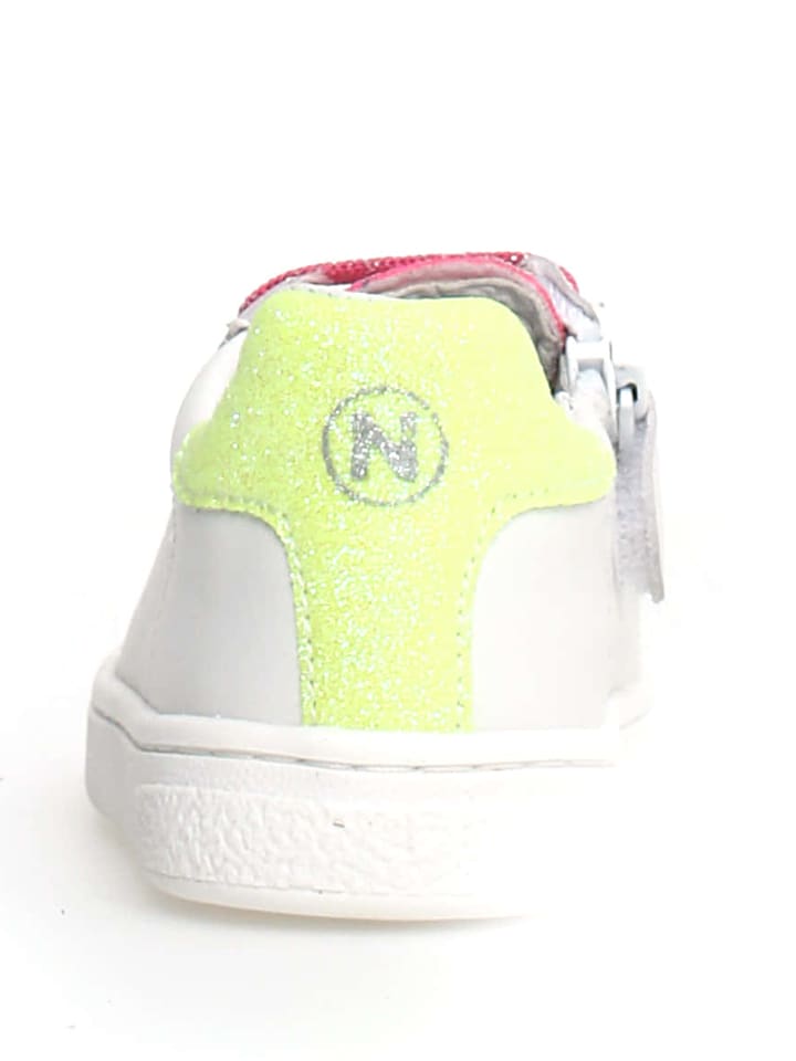 Naturino Leder-Sneakers "Hasselt" in Weiß/ Bunt - 4