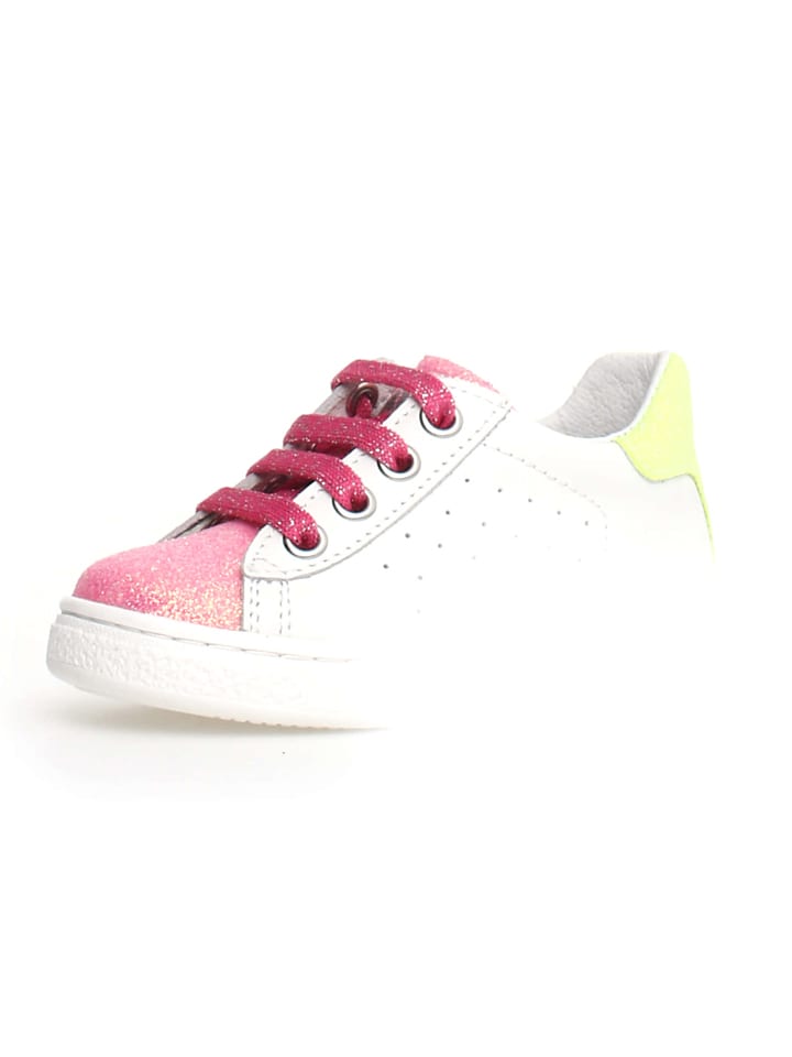 Naturino Leder-Sneakers "Hasselt" in Weiß/ Bunt - 5