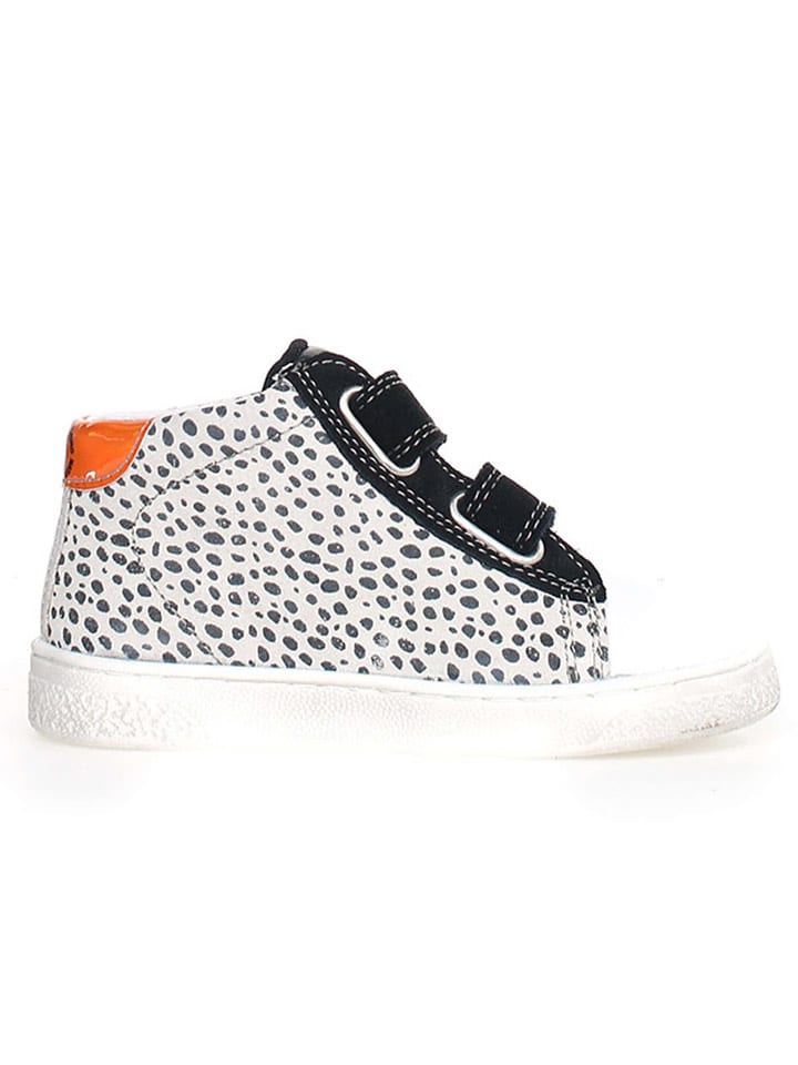 Naturino Leder-Sneakers "Pinn" in Schwarz/ Weiß - 3