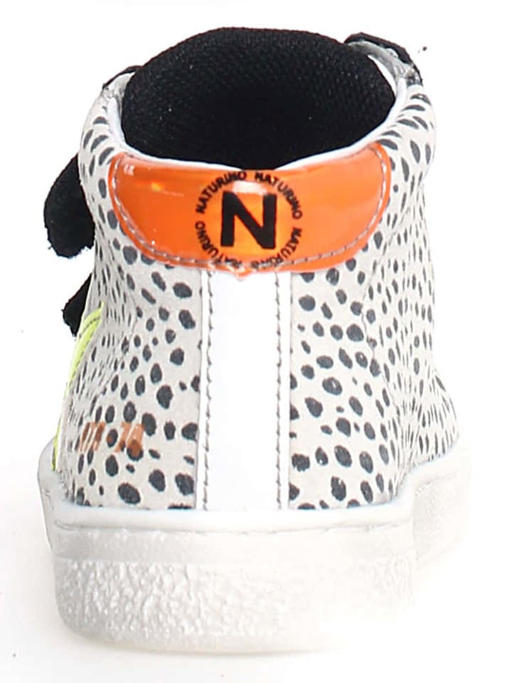 Naturino Leder-Sneakers "Pinn" in Schwarz/ Weiß - 4