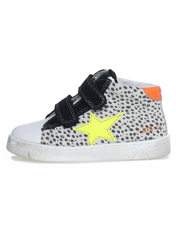 Naturino Leder-Sneakers "Pinn" in Schwarz/ Weiß - 5