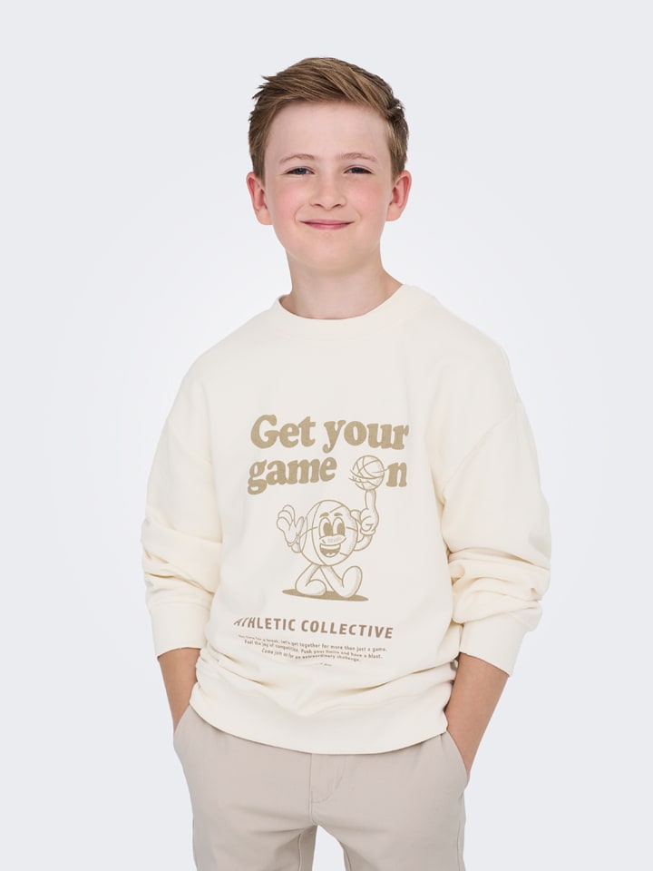 Only&Sons Sweatshirt "Tanner" in Weiß - 4