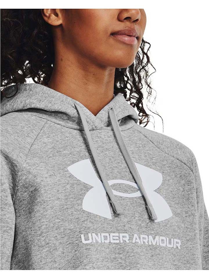 Under Armour Hoodie "Rival" in Grau - 4