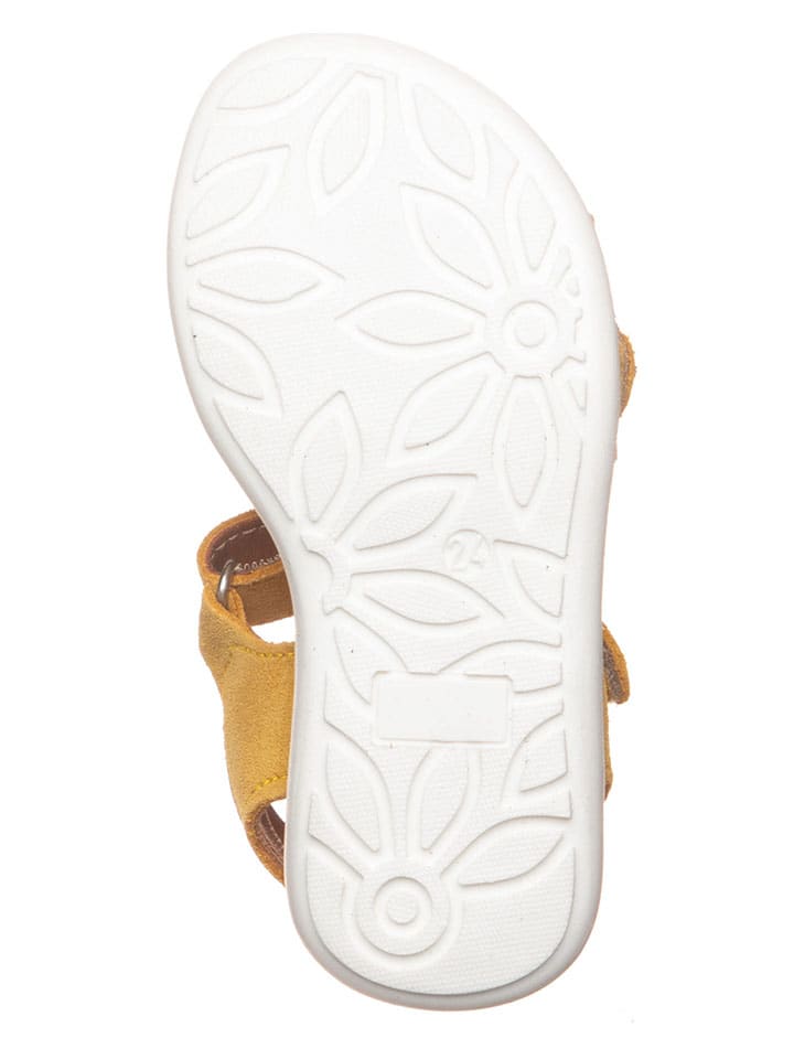 lamino Leder-Sandalen in Gelb - 5
