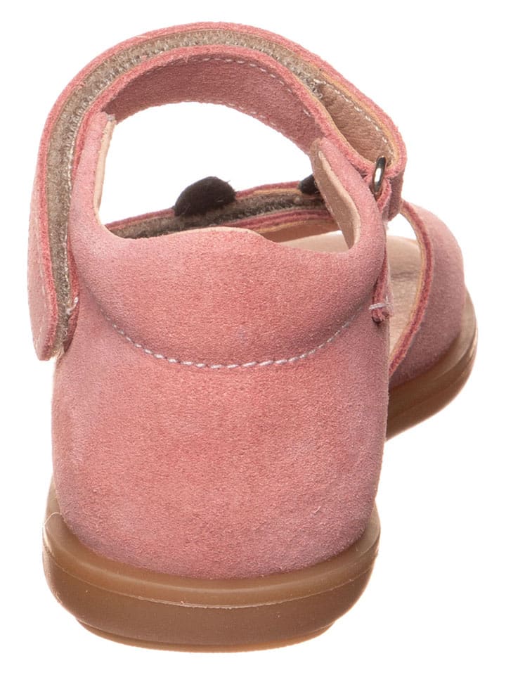 lamino Leder-Sandalen in Rosa - 3