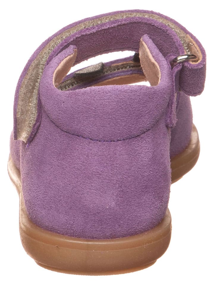 lamino Leder-Sandalen in Lila - 3