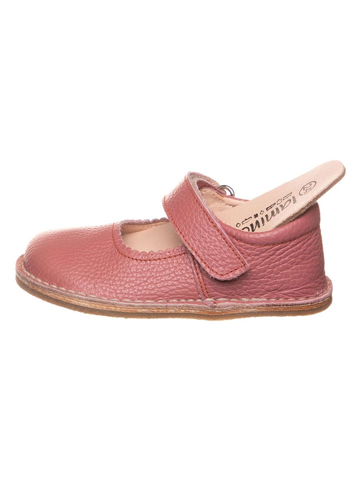 lamino Leder-Spangenballerinas in Rosa - 6