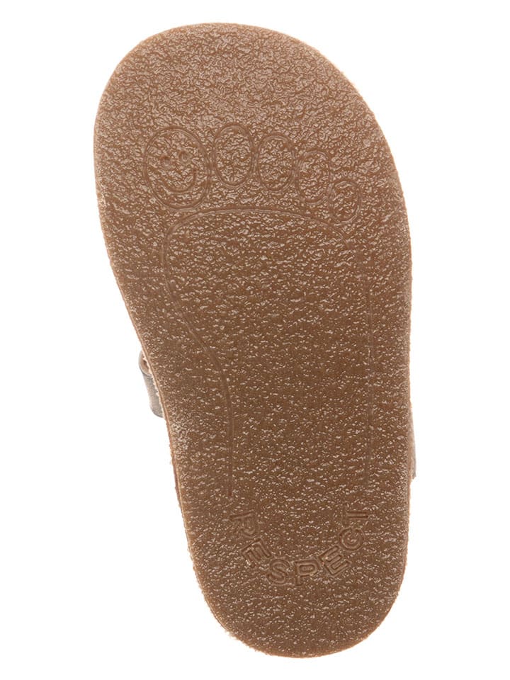 lamino Leder-Spangenballerinas in Silber - 5