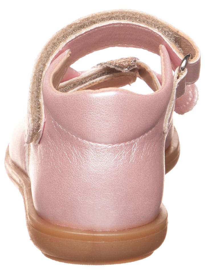 lamino Leder-Sandalen in Rosa - 3