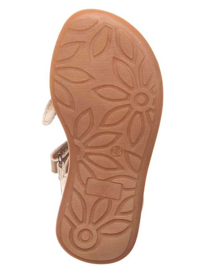 lamino Leder-Sandalen in Gold - 5