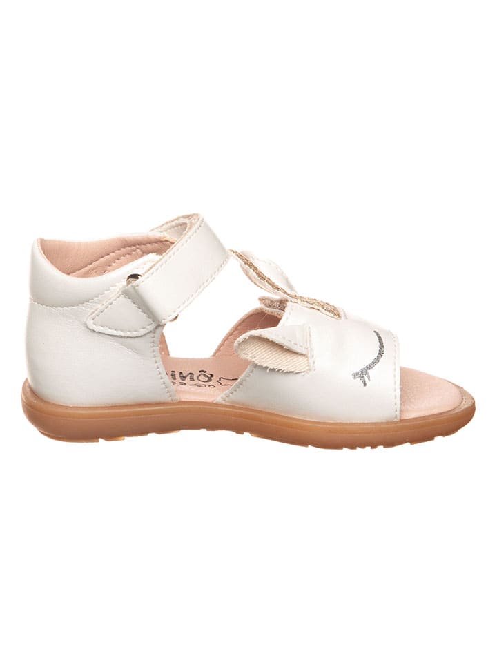 lamino Leder-Sandalen in Weiß - 2