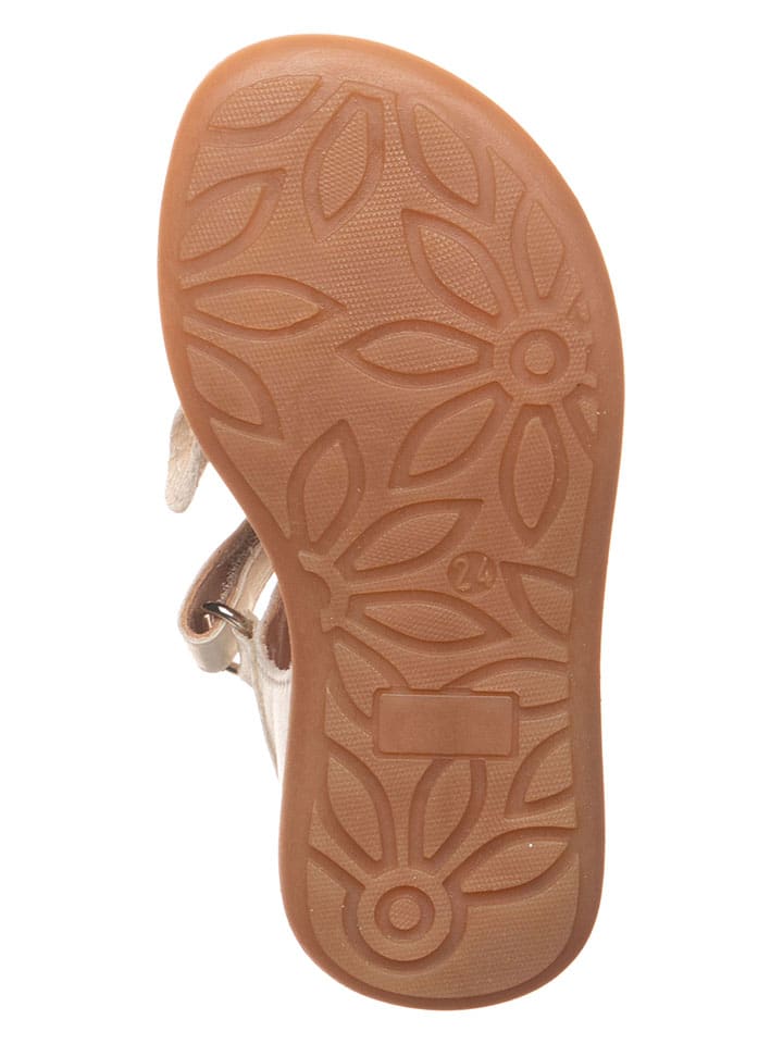 lamino Leder-Sandalen in Weiß - 5