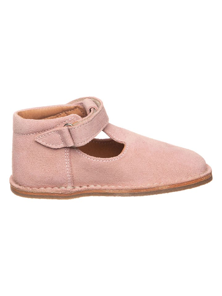 lamino Leder-Barfuß-Ballerinas in Rosa - 2