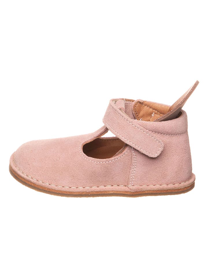 lamino Leder-Barfuß-Ballerinas in Rosa - 6