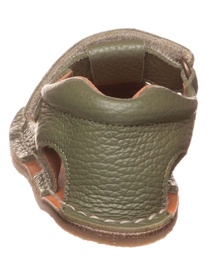 lamino Barfuß-Halbsandalen in Khaki - 3