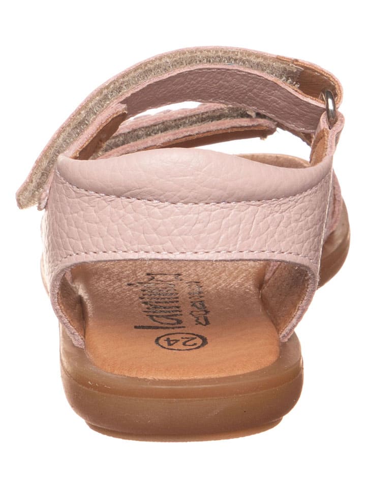 lamino Leder-Sandalen in Rosa - 3