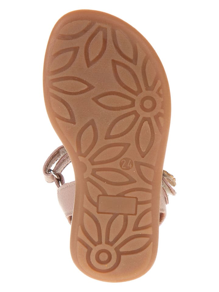 lamino Leder-Sandalen in Beige - 5