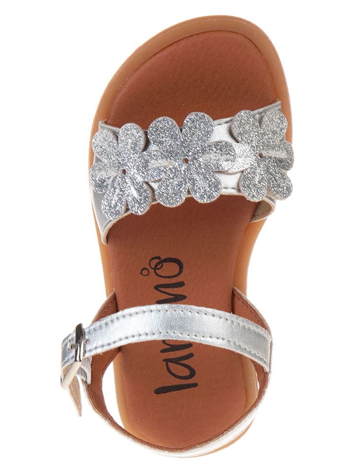 lamino Sandalen in Silber - 4