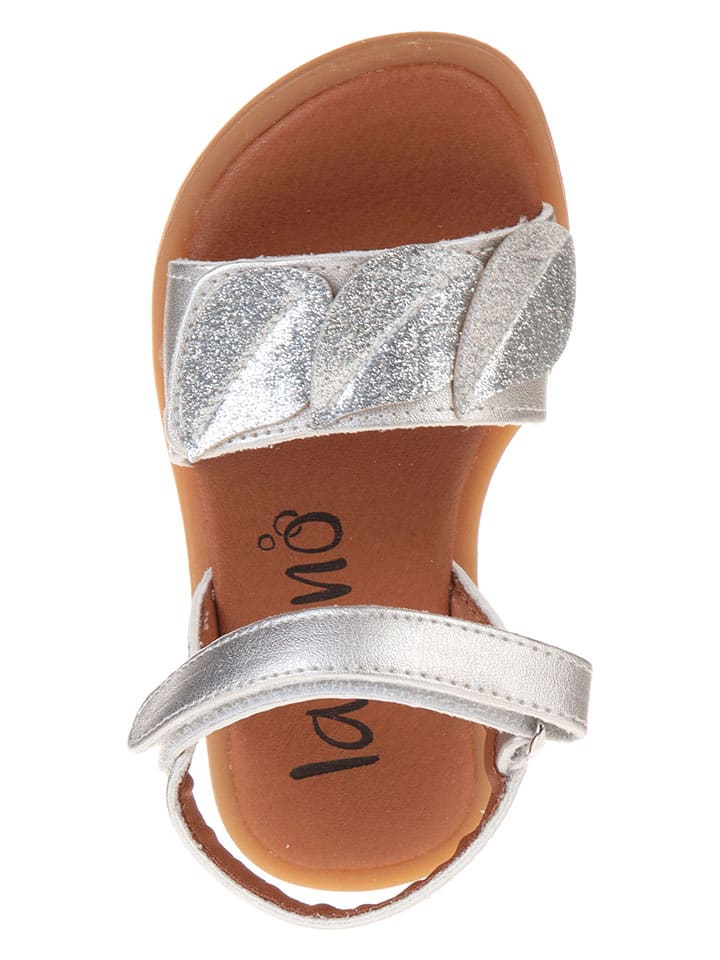 lamino Sandalen in Silber - 4