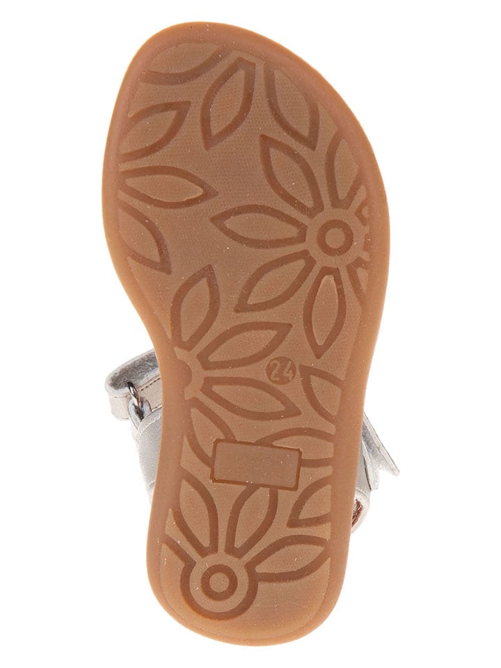 lamino Sandalen in Silber - 5