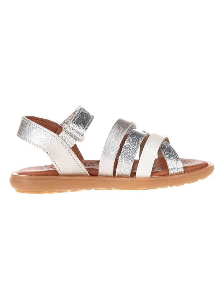 lamino Sandalen in Silber - 2