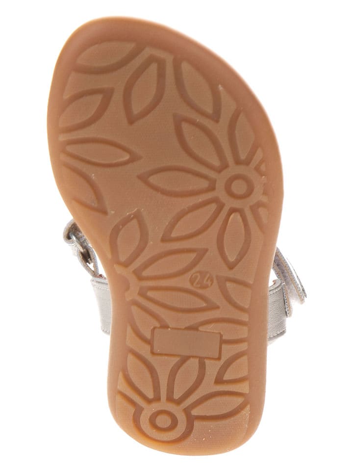 lamino Sandalen in Silber - 5