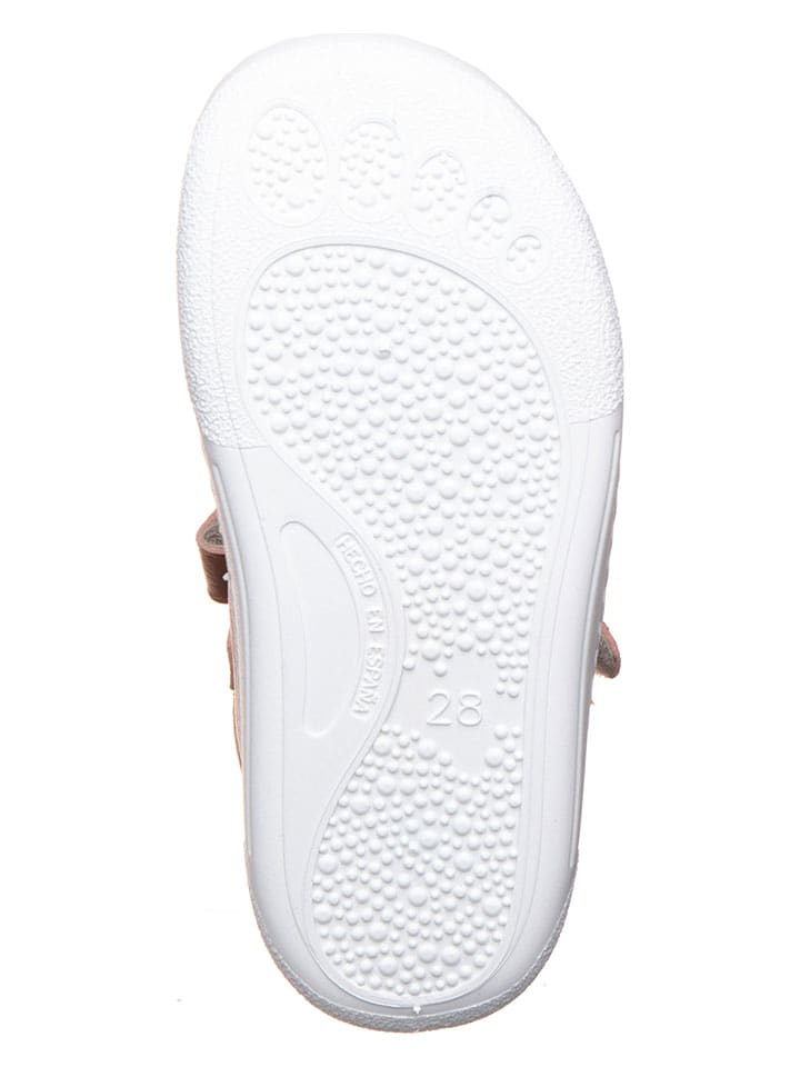 lamino Barfuß-Halbsandalen in Hellbraun - 5