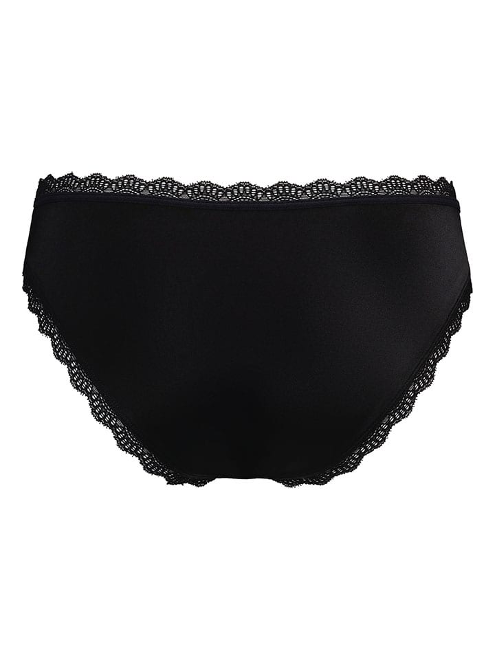 Marlies Dekkers Slip "Carita" in Schwarz/ Beige - 2