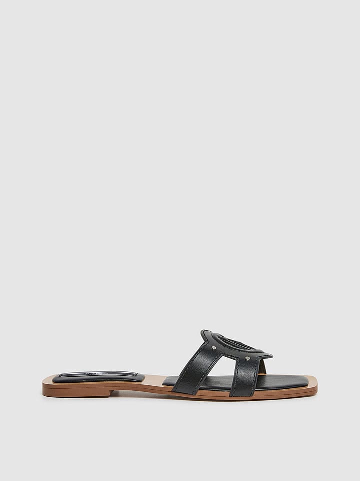 Pepe Jeans FOOTWEAR Schwarz 1954654 Pantoletten in Schwarz - 2