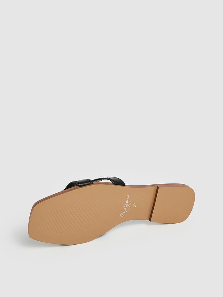 Pepe Jeans FOOTWEAR Schwarz 1954654 Pantoletten in Schwarz - 4