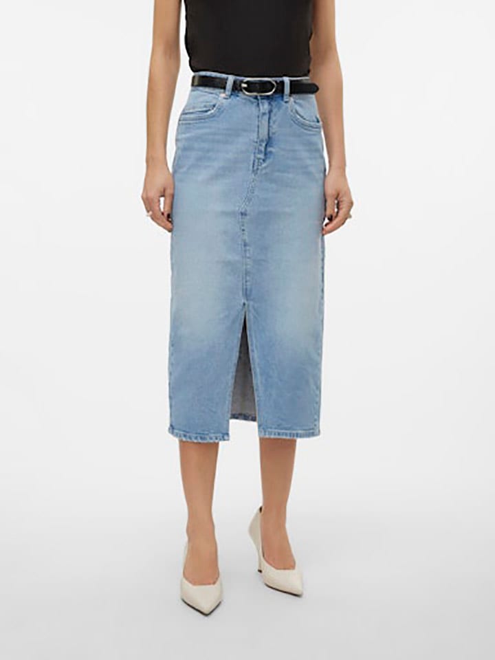 Sukňa Vero Moda Hellblau 6988621