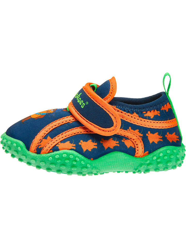Playshoes Blau/ Orange 4158373