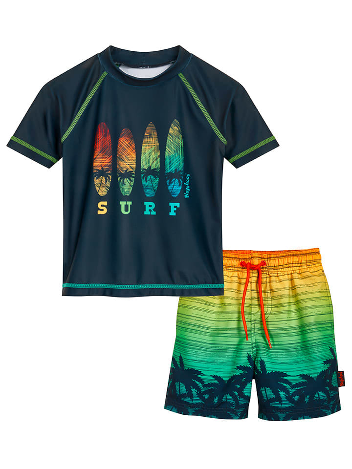 Playshoes Dunkelblau/ Bunt 476884