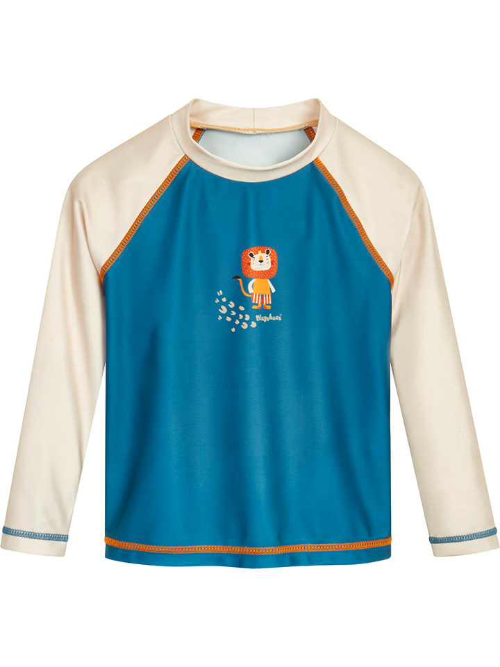 Playshoes Blau/ Creme 7502644