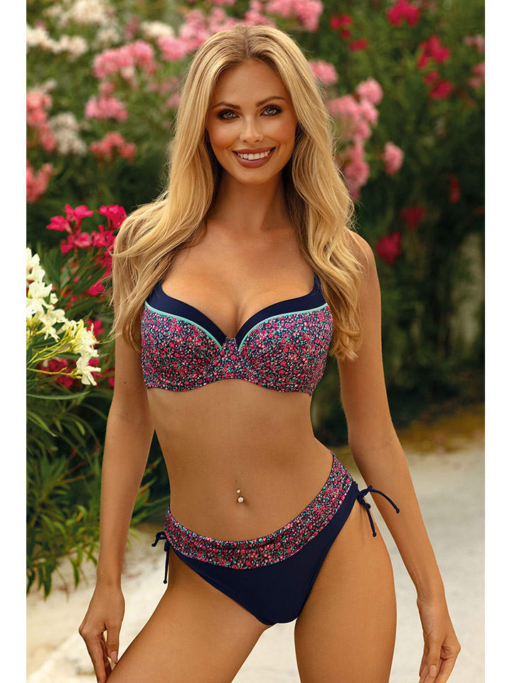 Plavky Verano Dunkelblau/ Pink 3543862